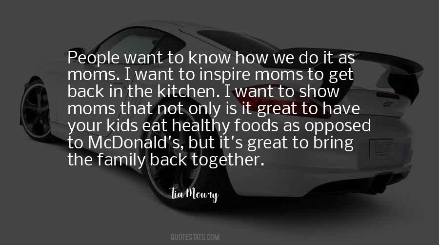 Quotes About Family In The Kitchen #1005965