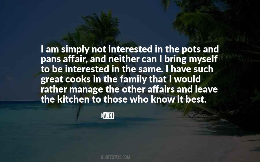 Quotes About Family In The Kitchen #343911
