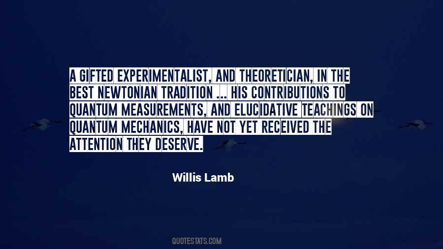 In Quantum Mechanics Quotes #272413