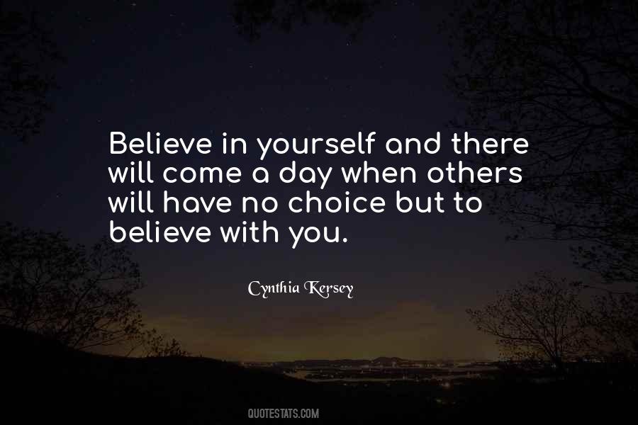 Believe With Quotes #1645032