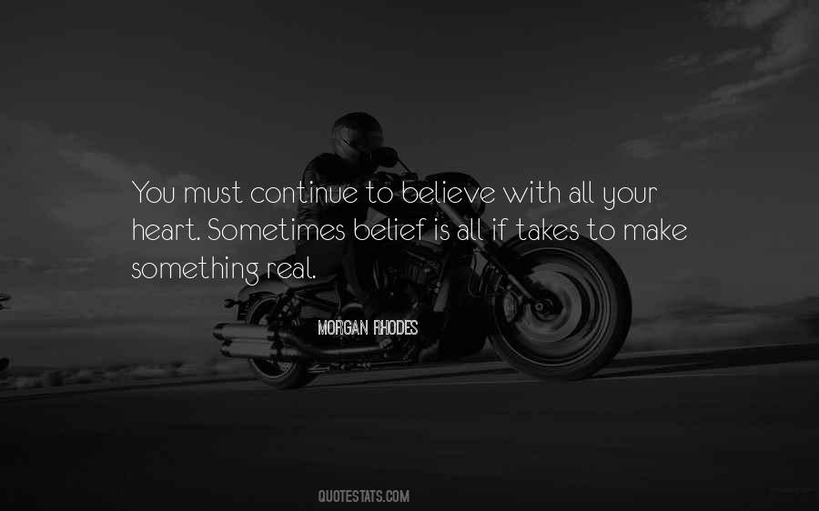 Believe With Quotes #727018