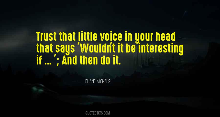 Little Voice Quotes #609187