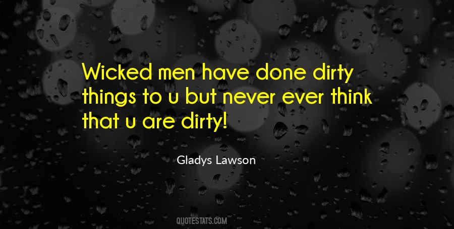 Dirty Men Quotes #195662