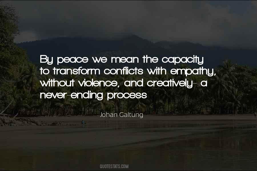 Quotes About Ending Violence #320913
