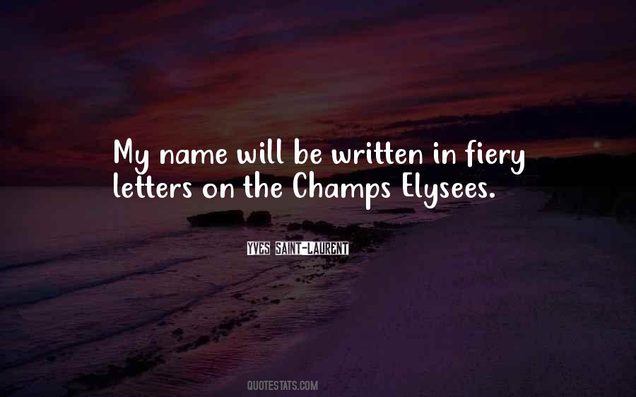 Quotes About Written Letters #1232075