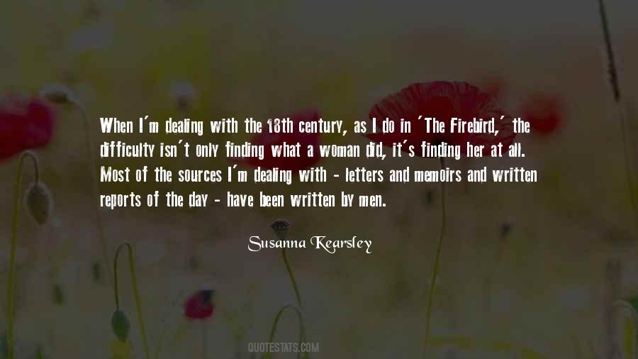 Quotes About Written Letters #1547095