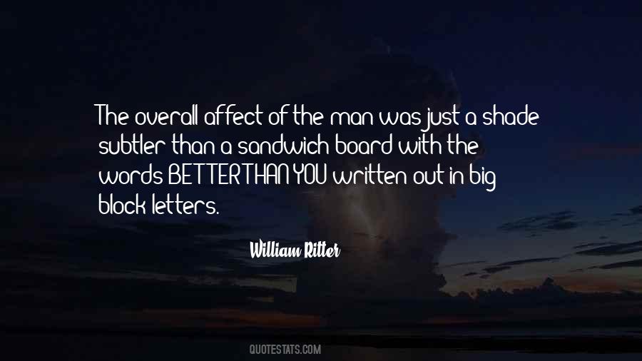 Quotes About Written Letters #356225