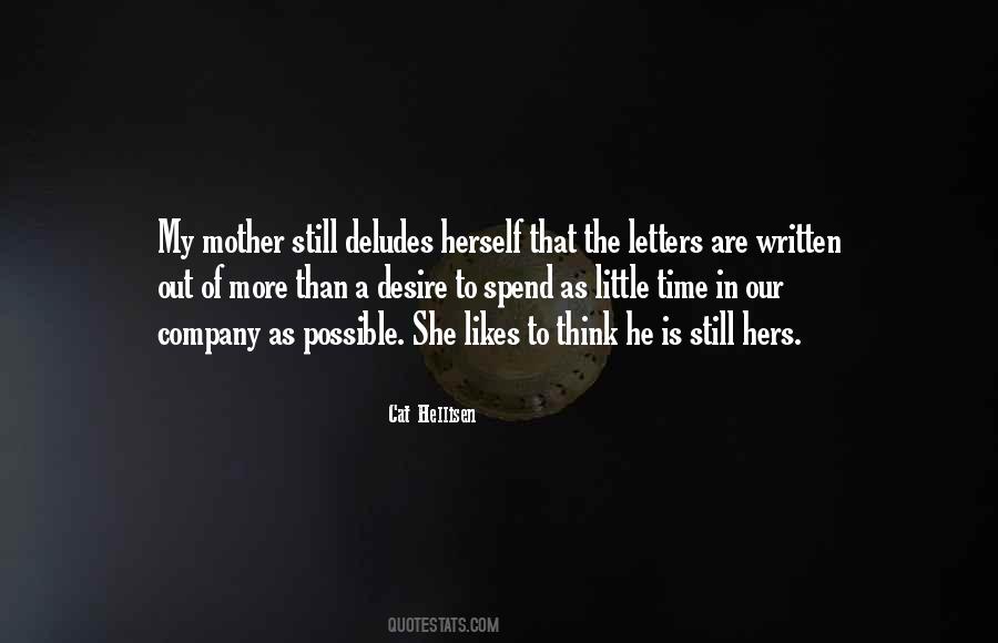 Quotes About Written Letters #830731