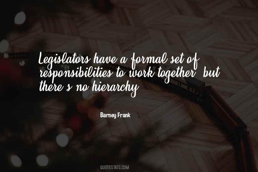 Quotes About Hierarchy At Work #354417