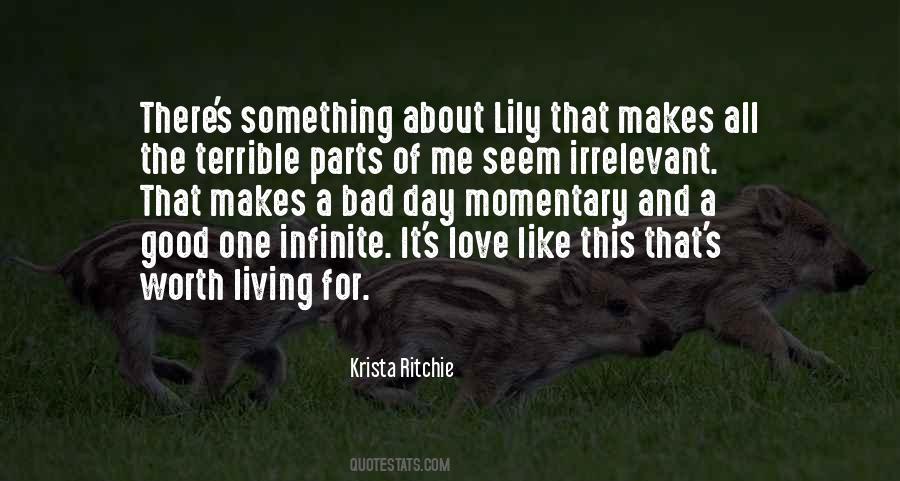 Love Lily Quotes #1002490