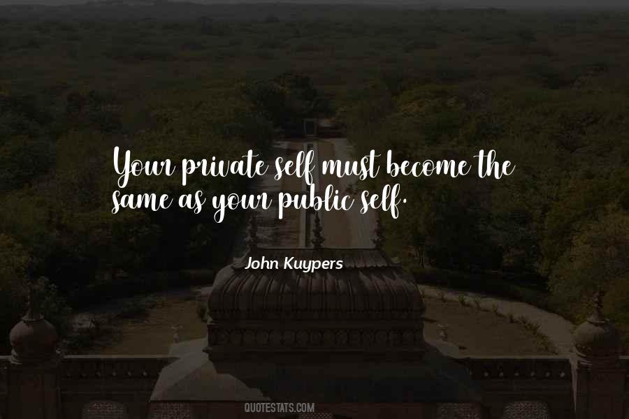 Quotes About Private Relationships #756151