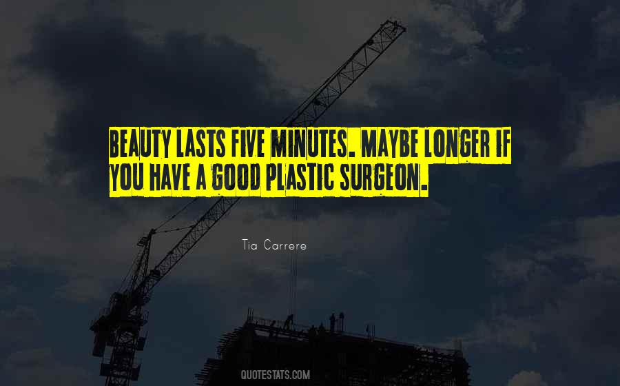 Quotes About Plastic Surgeon #732464