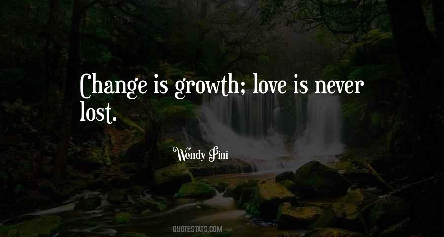 Change Is Growth Quotes #918685
