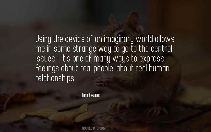 Quotes About Strange Relationships #1822142