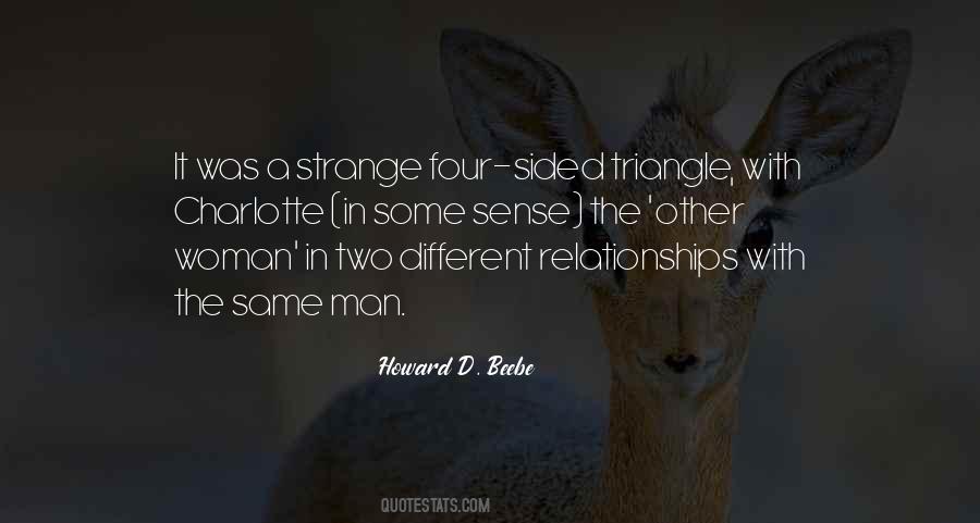 Quotes About Strange Relationships #817034