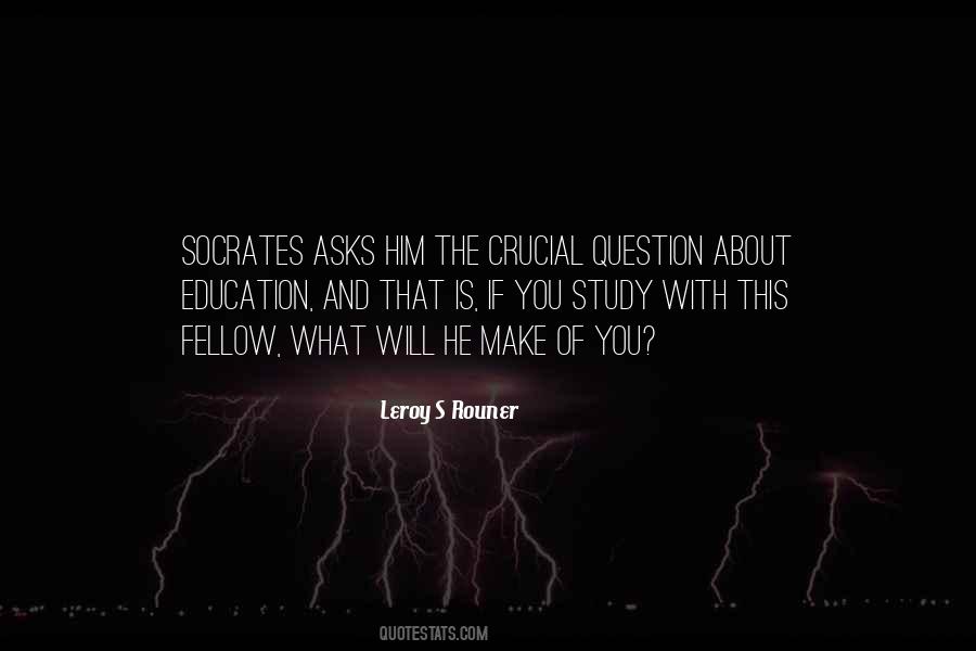 Quotes About Education Socrates #859023