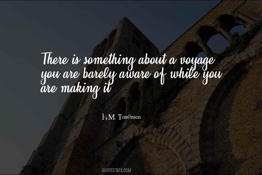 Quotes About Sea Voyages #174666