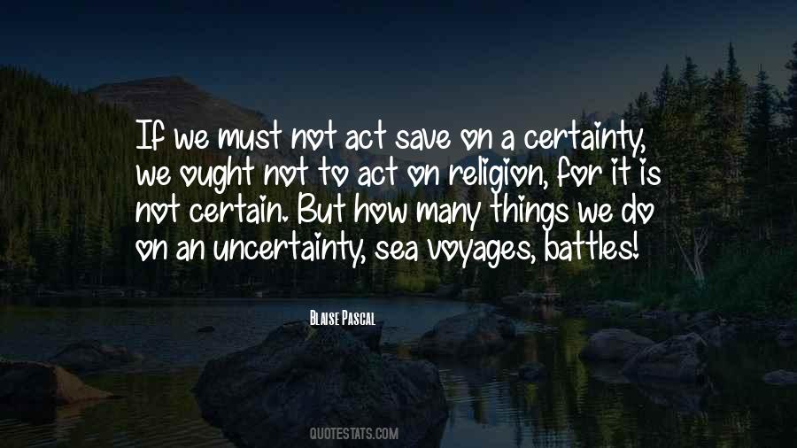 Quotes About Sea Voyages #1750974