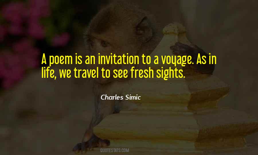 Quotes About Sea Voyages #89751