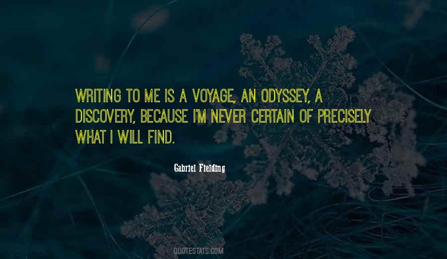Quotes About Sea Voyages #979553