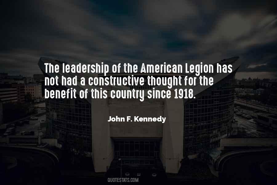 Quotes About American Legion #432295