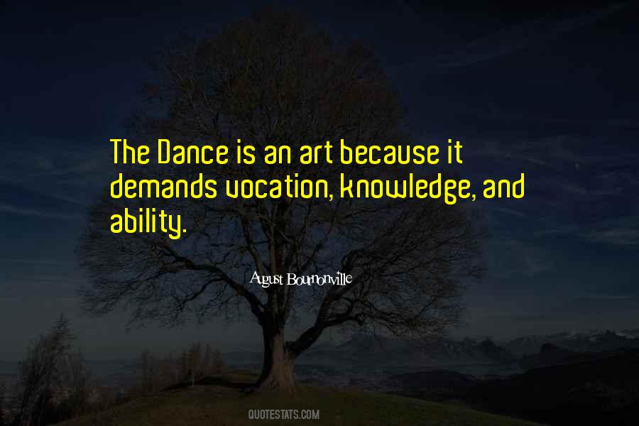 Quotes About Dance And Art #1007762