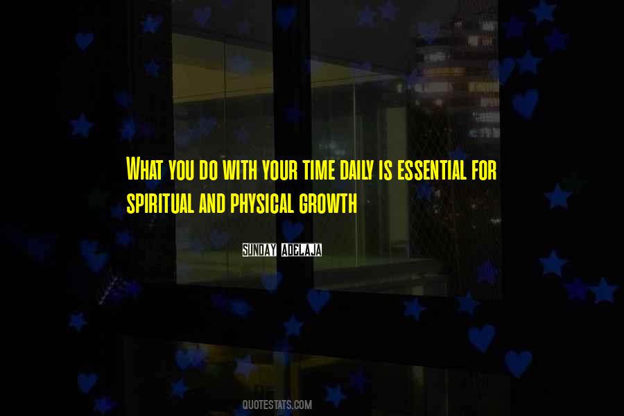 Physical Growth Quotes #1590480