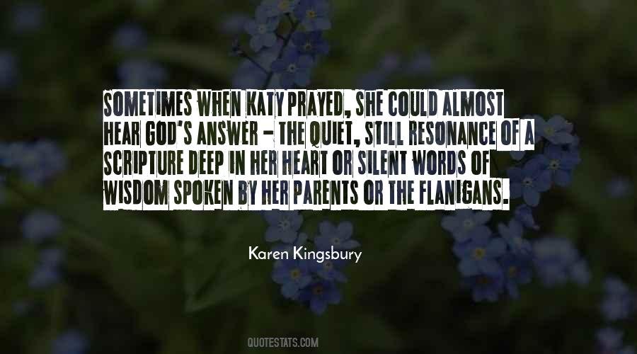 She Prayed Quotes #466240