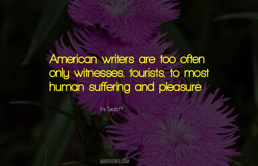 Quotes About Tourists #1068783