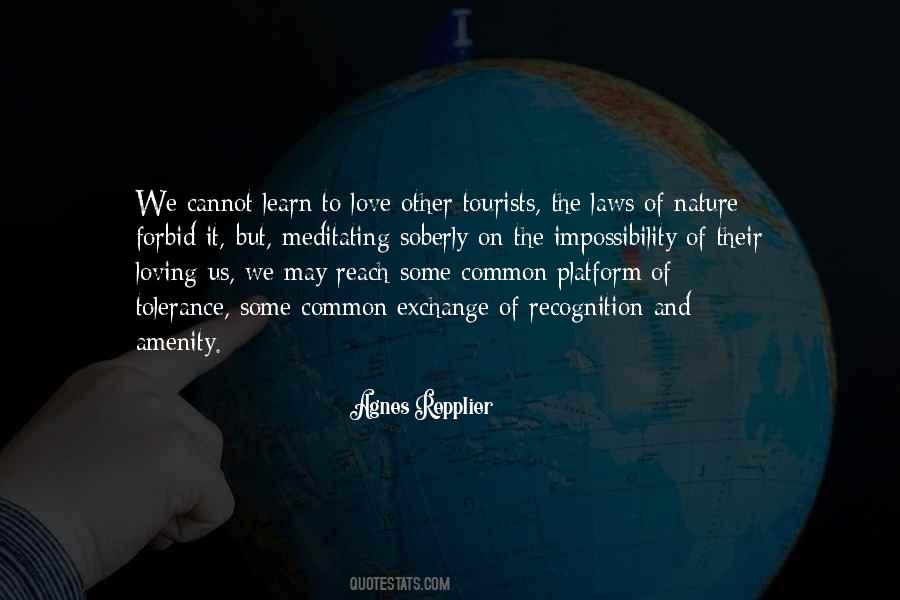 Quotes About Tourists #1387334