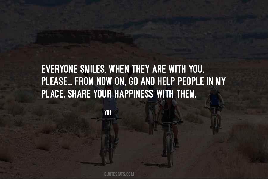 Quotes About Smiles And Happiness #1188137