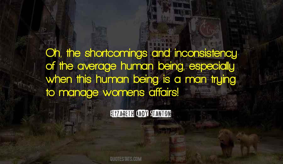 Quotes About Shortcomings #1018268