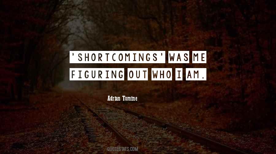 Quotes About Shortcomings #1107705