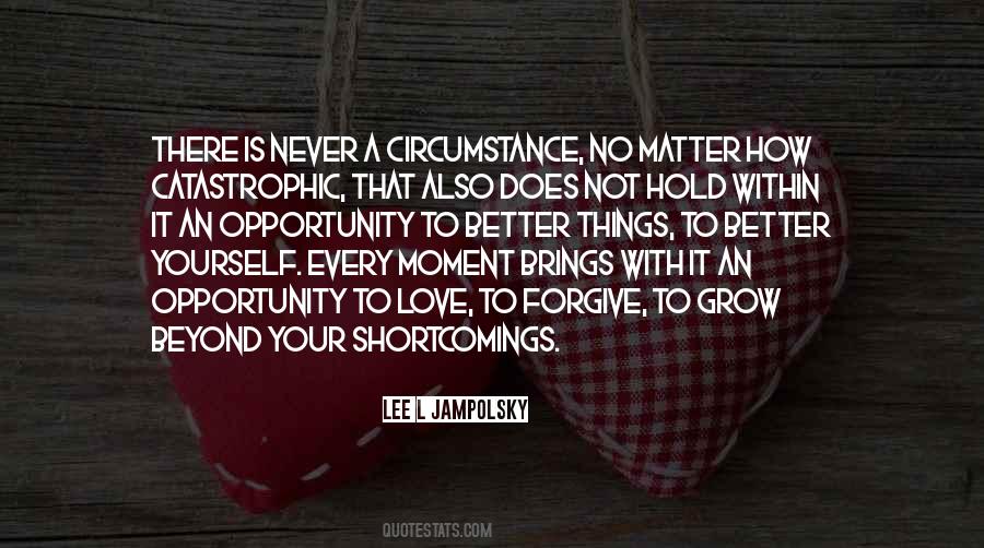 Quotes About Shortcomings #1393591