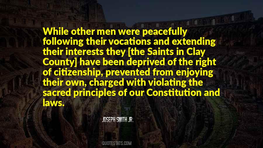 Quotes About Our Constitution #1743616