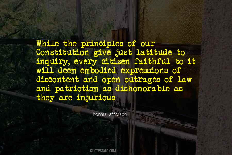 Quotes About Our Constitution #1757912