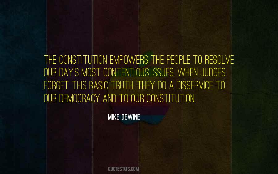 Quotes About Our Constitution #391500