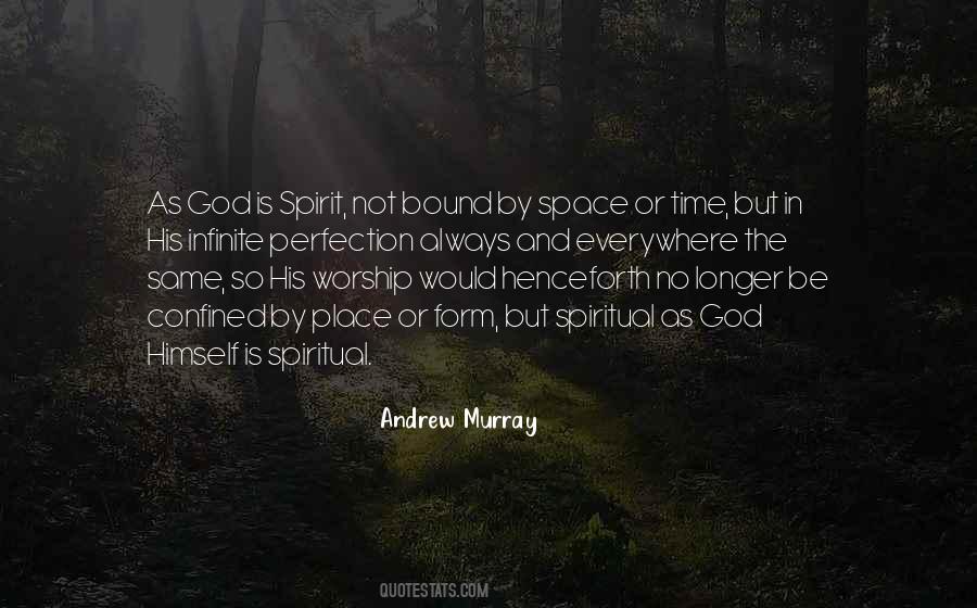 Quotes About Space And God #1537147