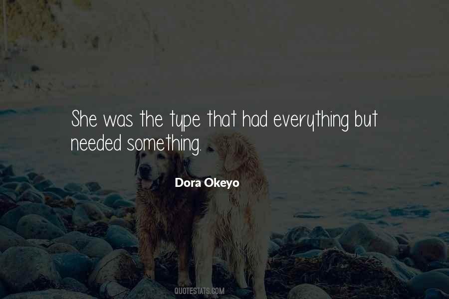 Quotes About Dora #920952