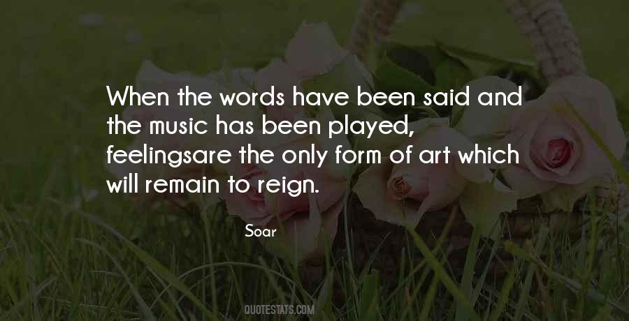 Quotes About Words And Music #208211