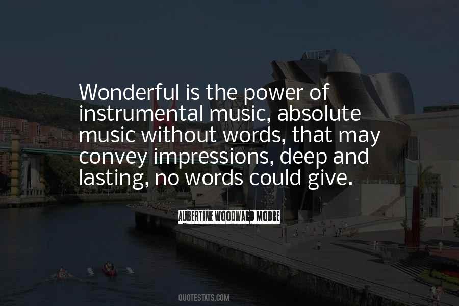 Quotes About Words And Music #219707