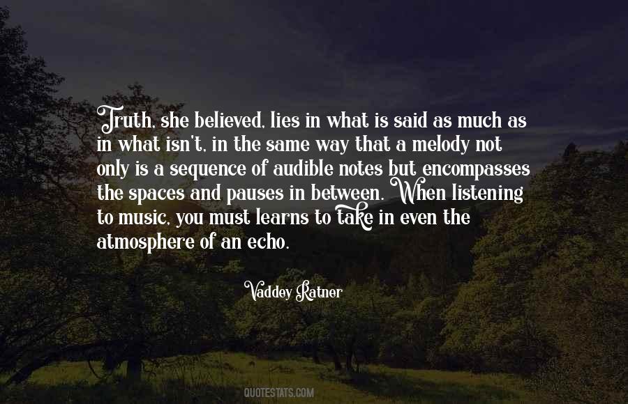 Quotes About Words And Music #305471