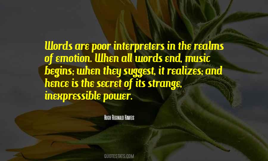 Quotes About Words And Music #381226