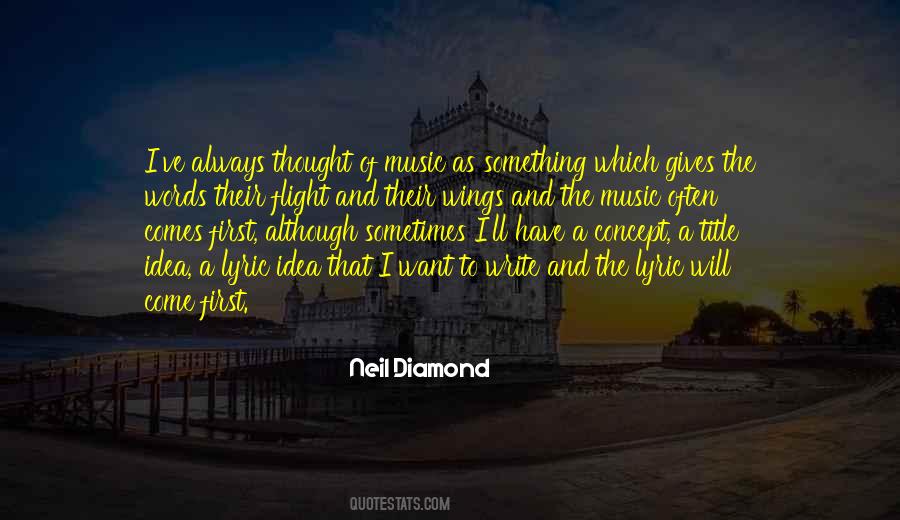 Quotes About Words And Music #609666