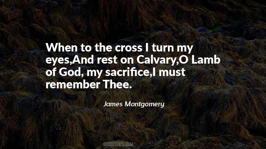 Quotes About The Cross Of Calvary #710604