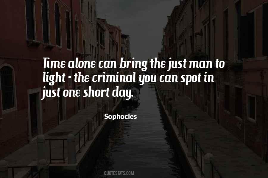 Time Alone Quotes #1760353