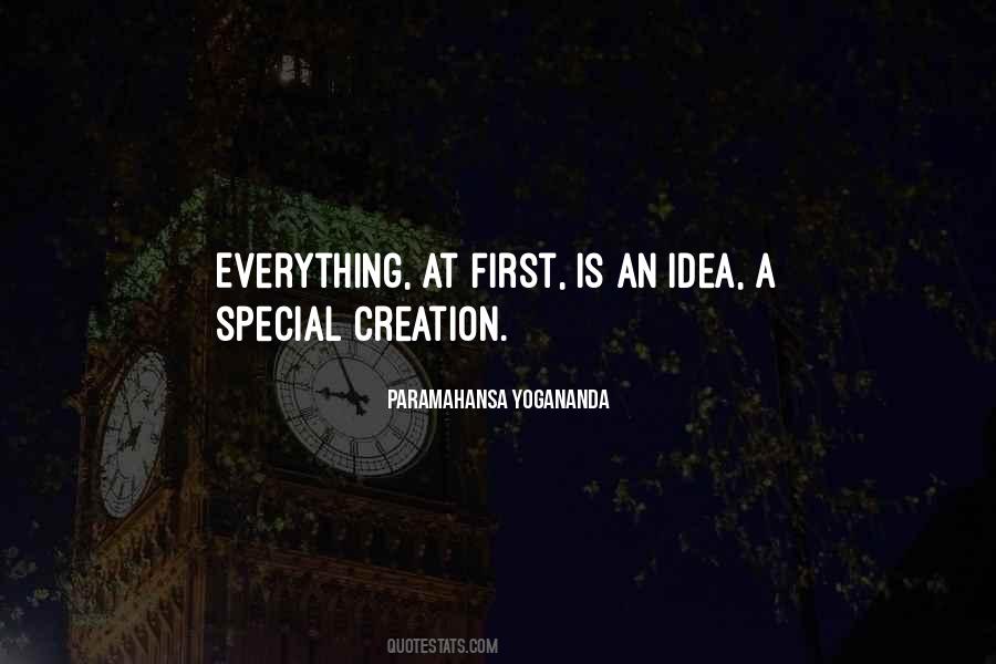 Special Creation Quotes #1382530