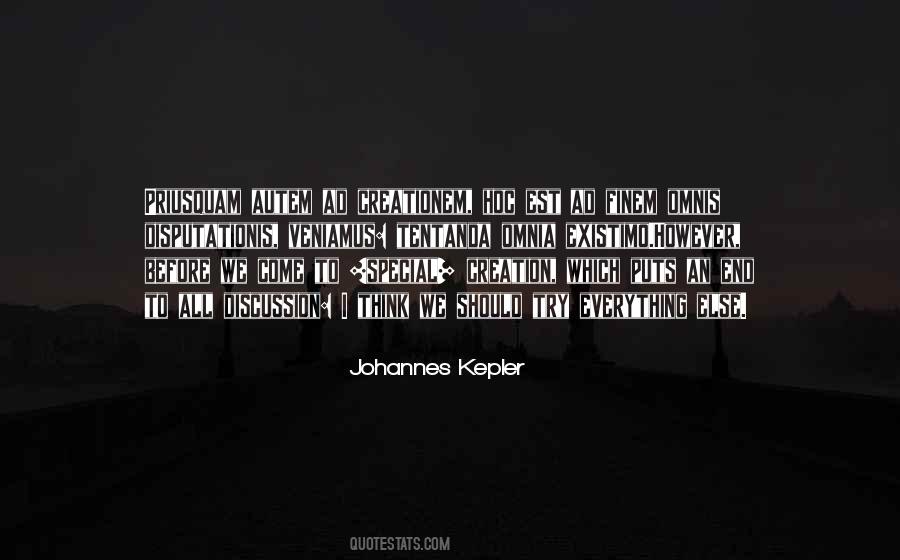 Special Creation Quotes #1539986