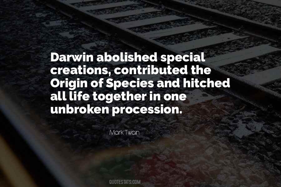 Special Creation Quotes #778116