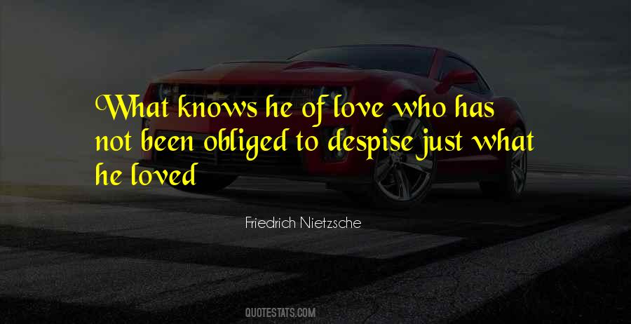 Quotes About Who To Love #13762